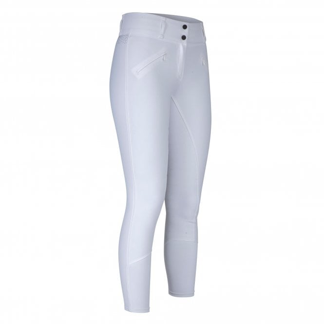 Shires  Aubrion Optima GX Womens Breeches - White