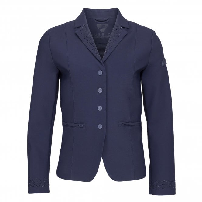 Shires  Aubrion Optima GX Young Riders Show Jacket - Navy Blue