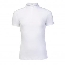 Shires Aubrion Optima LX Young Rider Childrens Show Shirt - White