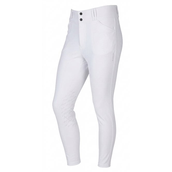 Shires  Aubrion Optima MX-KG Mens Breeches - White