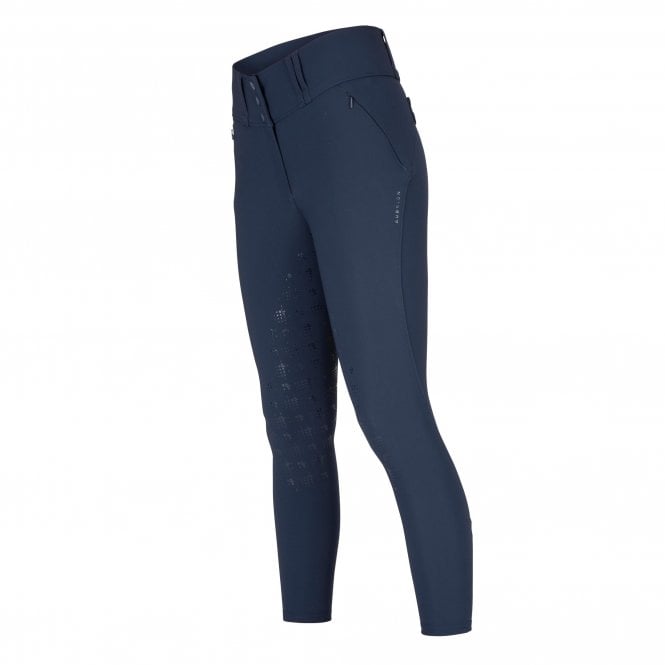Shires  Aubrion Optima MX Womens Breeches - Navy Blue