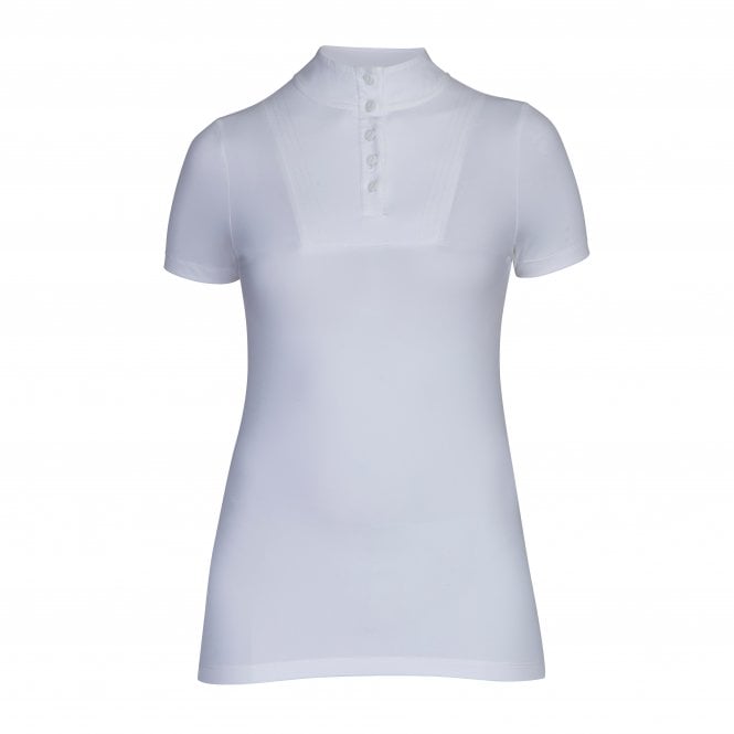Shires  Aubrion Optima MX Womens Show Shirt - White