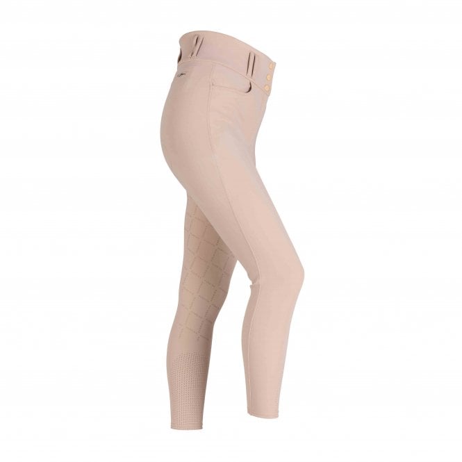 Shires  Aubrion Optima Pro Womens Breeches - Beige