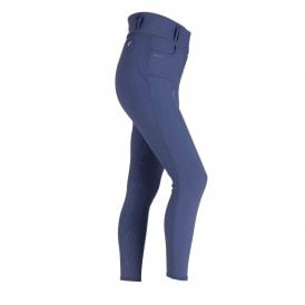 Shires Aubrion Optima Pro Womens Breeches - Navy Blue