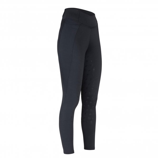 Shires  Aubrion Optima PX Womens Riding Tights - Black