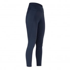 Shires Aubrion Optima PX Womens Riding Tights - Navy Blue