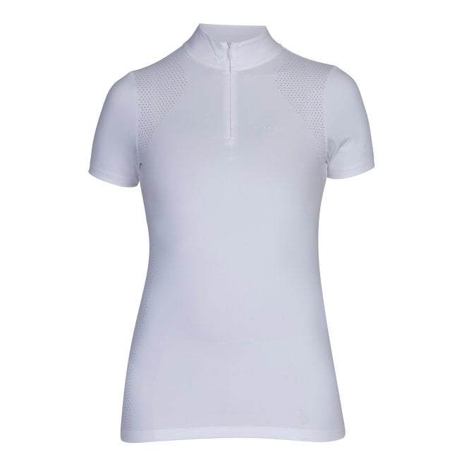 Shires  Aubrion Optima QX Womens Show Shirt - White