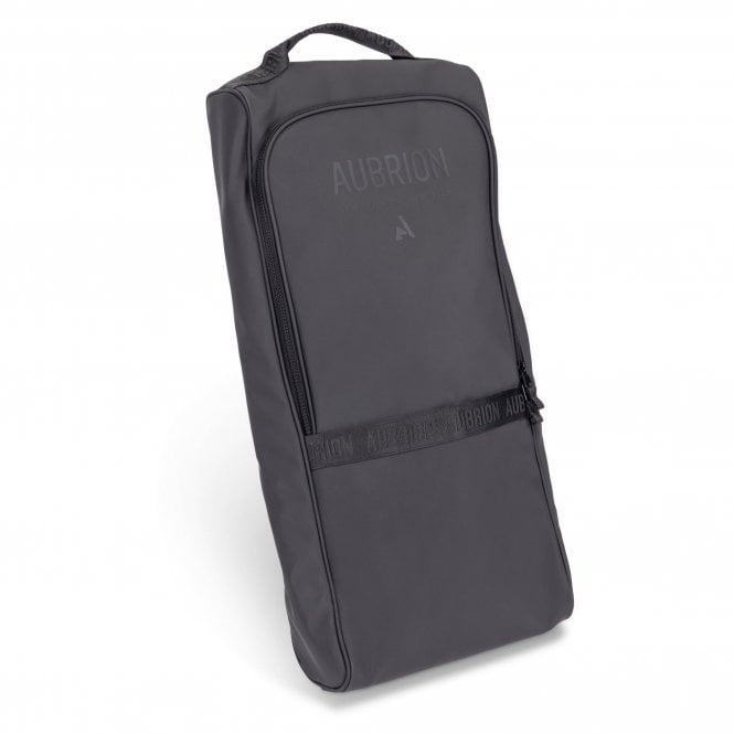 Shires  Aubrion React Jaquard Lined Bridle Bag - Black