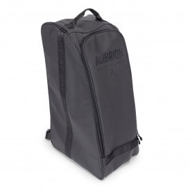 Shires Aubrion React Jaquard Lined Long Boot Bag - Black