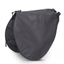 Shires Aubrion React Jaquard Lined Saddle Bag - Black