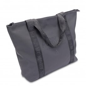 Shires Aubrion React Jaquard Lined Tote Bag - Black
