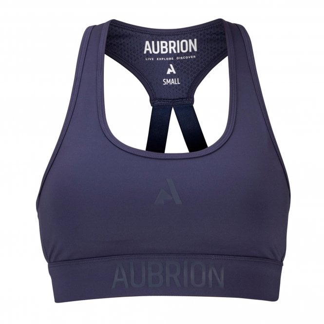 Shires  Aubrion React Power Womens Sports Bra - Midnight