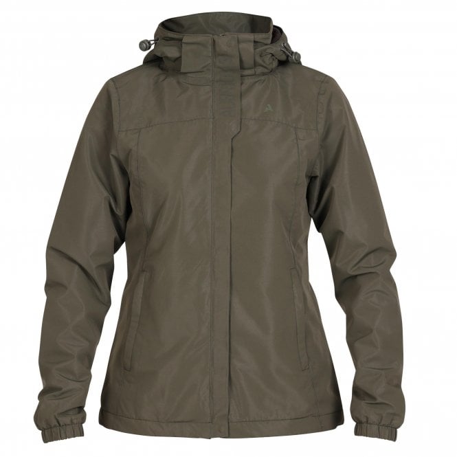 Shires  Aubrion React Thermal Womens Waterproof Coat - Khaki
