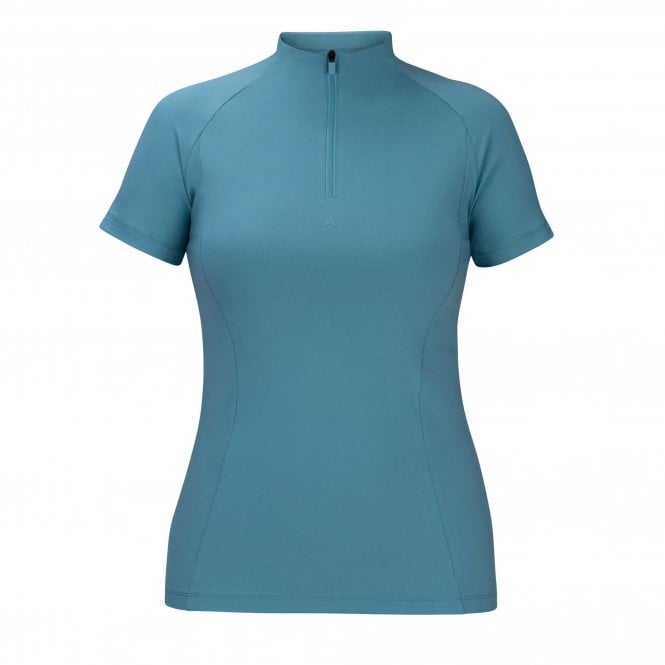 Shires  Aubrion React Womens Short Sleeve Base Layer - Haze