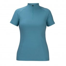 Shires Aubrion React Womens Short Sleeve Base Layer - Haze