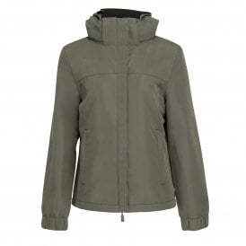 Shires Aubrion React Young Rider Thermal Childrens Waterproof Coat - Khaki