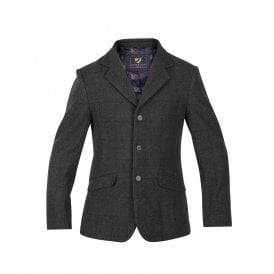 Shires Aubrion Saratoga Mens Riding Jacket - Elm Green Check