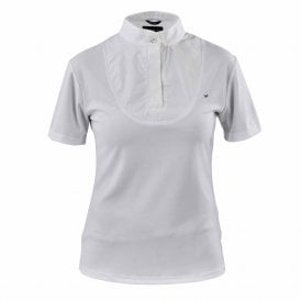 Shires Aubrion Short Sleeve Stock Shirt - White