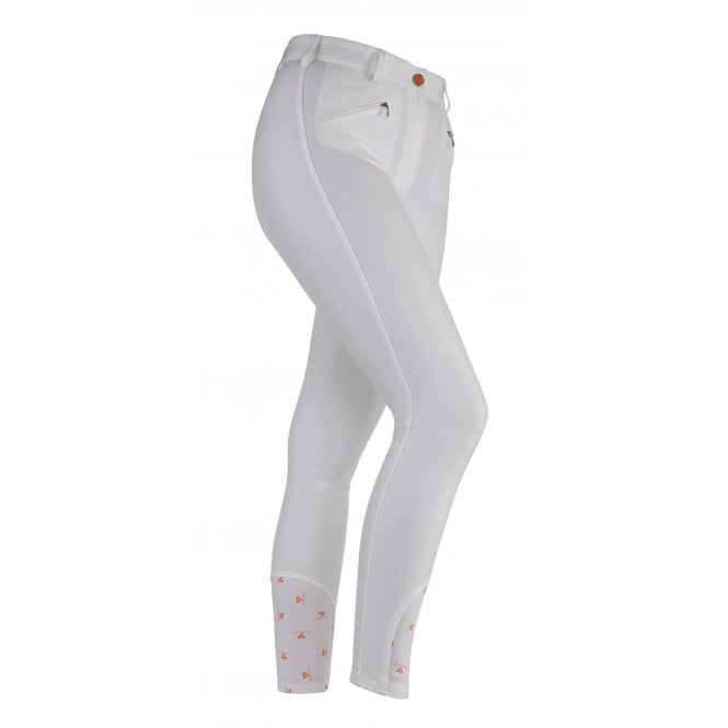 Shires  Aubrion Thompson Maids Breeches - White