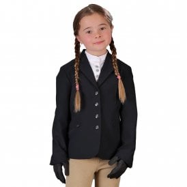 Shires Aubrion Wellington Childrens Show Jacket - Black or Navy Blue
