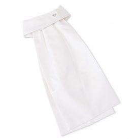 Shires Aubrion Witley Ready Tied Stock - White