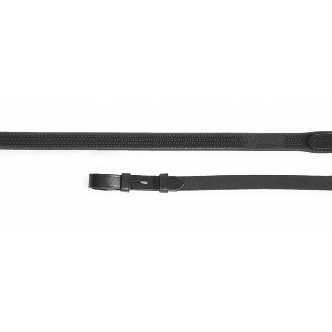 Shires  Aviemore Eventa Rubber Grip Reins - Havana 54 x 5/8