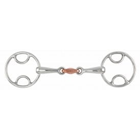 Shires Bevel Bit With Copper Lozenge