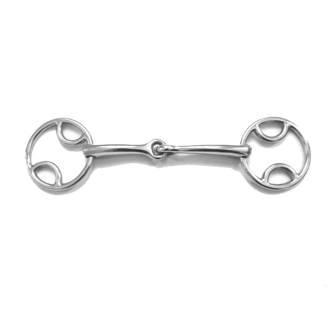 Shires  Bevel Bit With Jointed Mouth