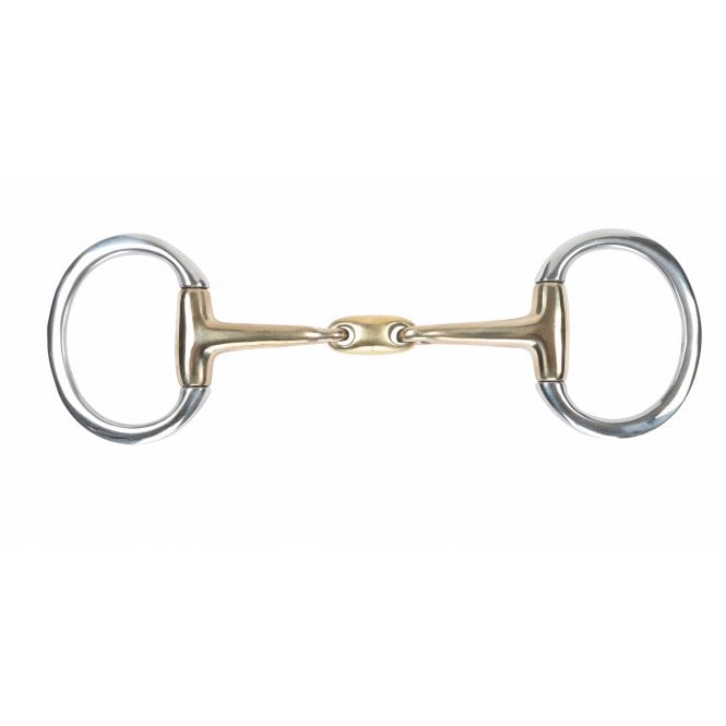 Shires  Brass Alloy Flat Ring Lozenge Eggbutt