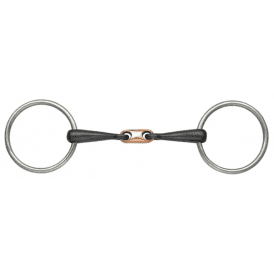 Shires Copper Lozenge Sweet Iron Snaffle