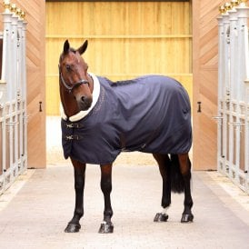 Shires Deluxe Stable Sheet - Navy Blue