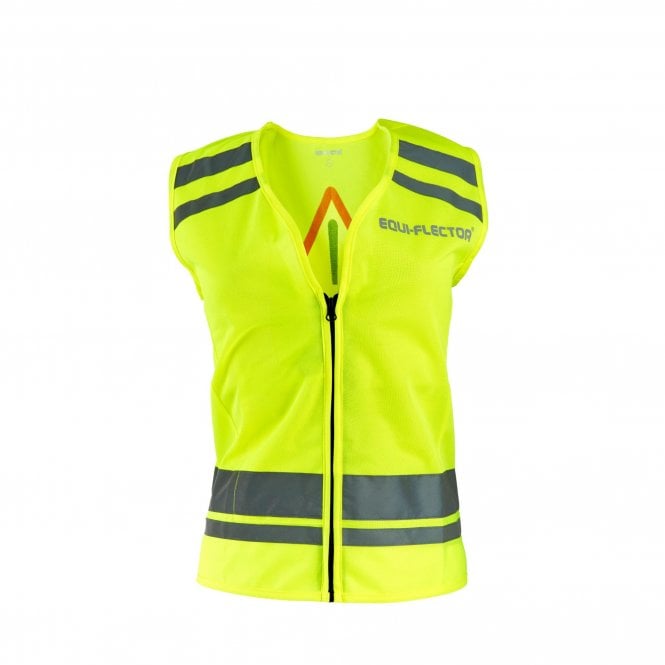Shires  Equi-Flector Adults Safety Vest - Yellow