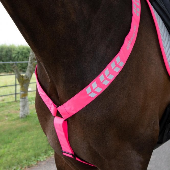 Shires  Equi-Flector Breastplate - Pink