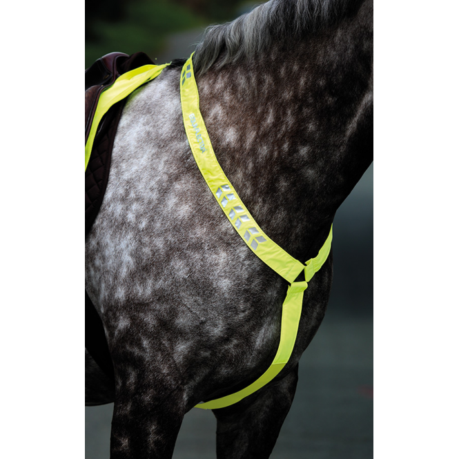 Shires  Equi-Flector Breastplate - Yellow