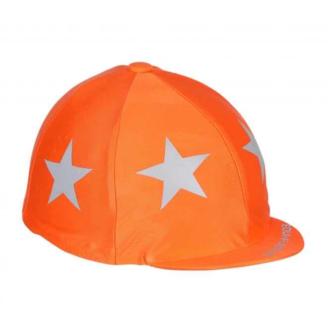 Shires  Equi-Flector Hat Cover - Orange