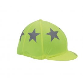 Shires Equi-Flector Hat Cover - Yellow