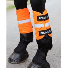 Shires Equi-Flector Horse or Rider Wraps - Orange