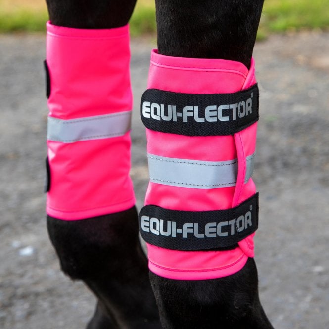 Shires  Equi-Flector Horse or Rider Wraps - Pink