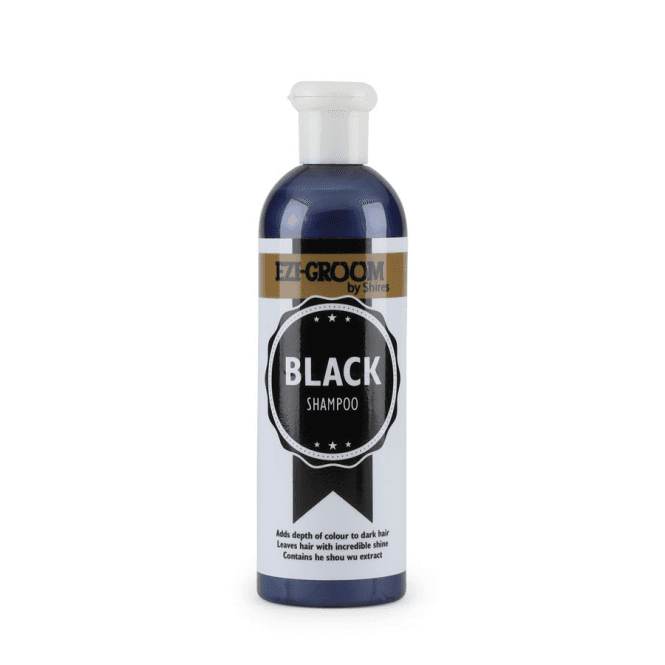 Shires  EZI-GROOM Black Shampoo 400ml