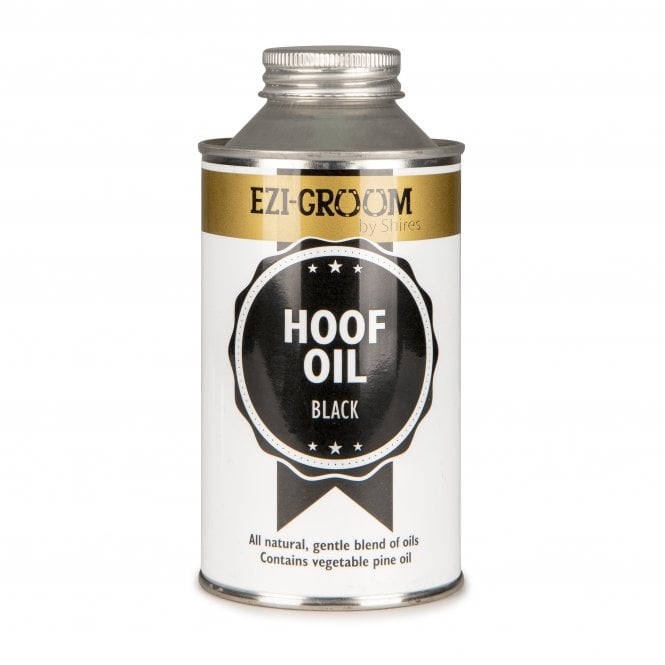 Shires  EZI-GROOM Hoof Oil 500ml  - Black or Clear