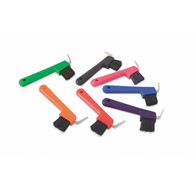 Shires  EZI-GROOM Hoof Pick/Brush