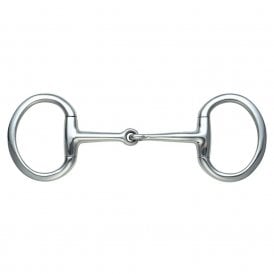 Shires Flat Ring Jointed Eggbutt