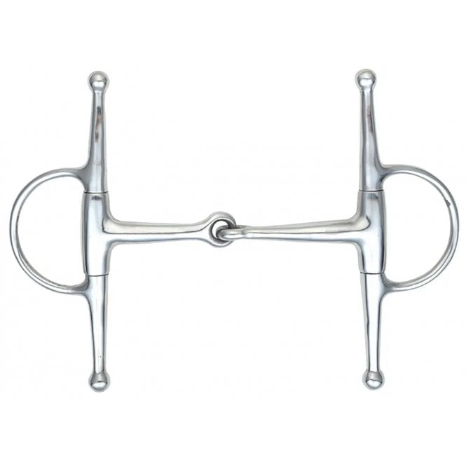 Shires  Full Cheek Eggbutt Snaffle