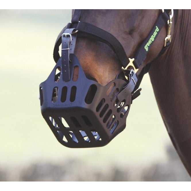 Shires  Greenguard Muzzle - Black