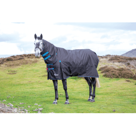 Shires Highlander Original 200 Combo Turnout Rug - Black