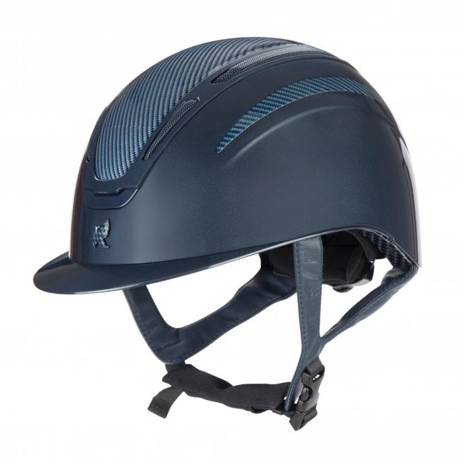 Shires  Karben Amity ELMT Horse Riding Hat - Navy Blue