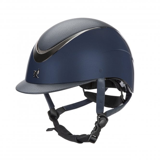 Shires  Karben Carey Ellipse SP Riding Hat - Navy Blue