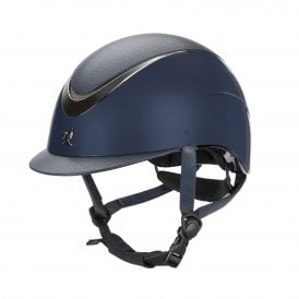 Shires Karben Carey Ellipse SP Riding Hat - Navy Blue