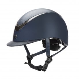 Shires Karben Drew Ellipse SP Riding Hat - Navy Blue