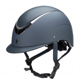 Shires Karben Emory Ellipse SP Riding Hat - Navy Blue